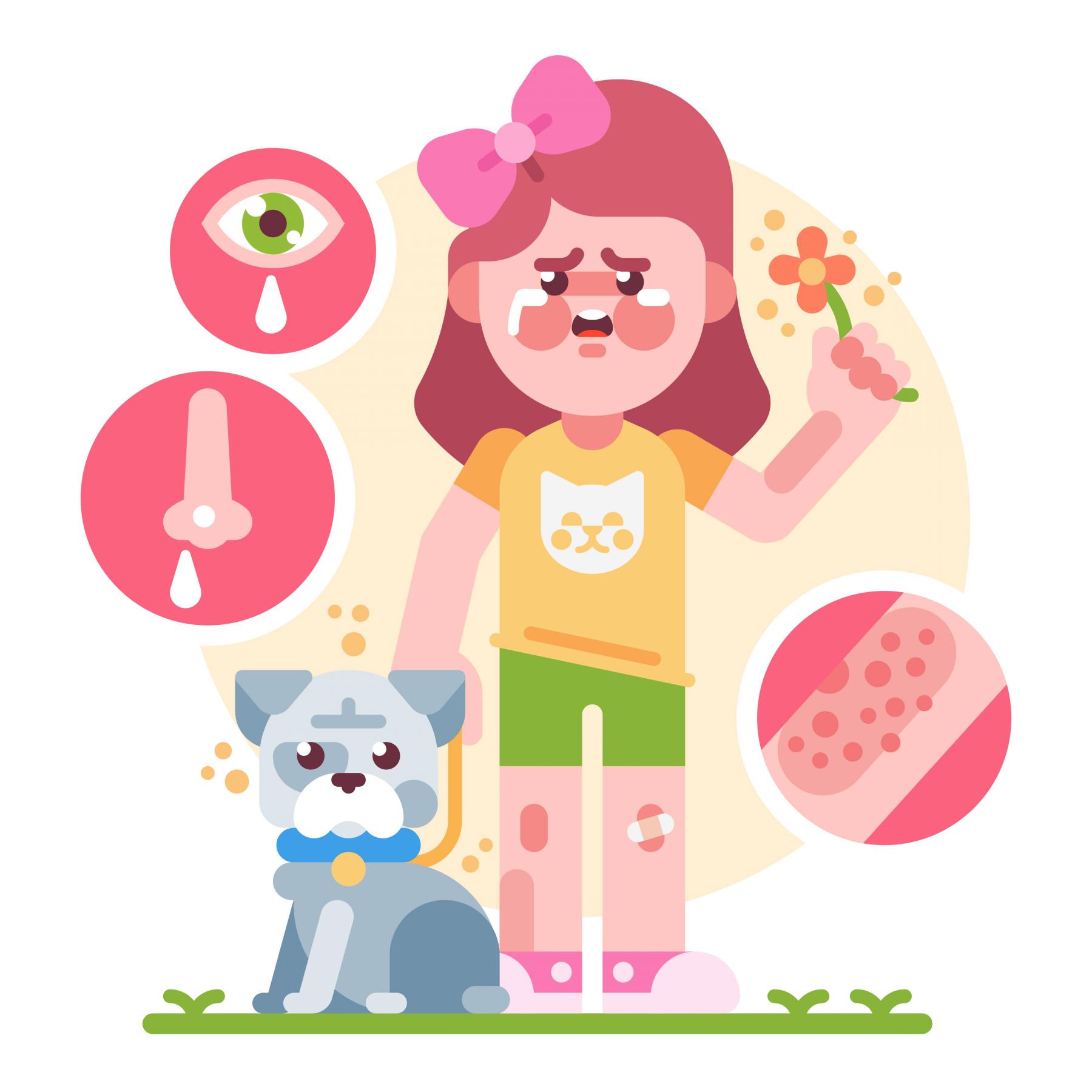 allergic individual