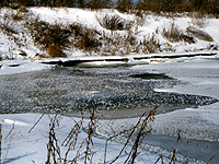 Winter scene: exposure to external cold can lead to chilling of the body. 