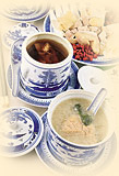 Chinese herbs are often incorporated into soups for health benefits.