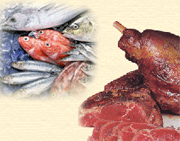 Fish and meat tonify the kidneys and replenish the bone marrow which is important in sexually maturing adolescence.